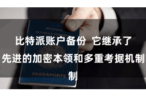 比特派账户备份  它继承了先进的加密本领和多重考据机制